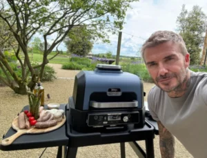 Ninja Heats Up Inter Miami CF Tailgate with David Beckham and the FlexFlame™ 5-in-1 Outdoor Cooking System